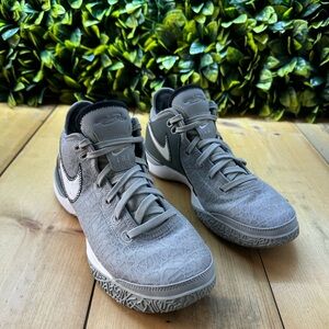 Nike Zoom Lebron NXXT Gen Wolf Gray Sneakers size 8
